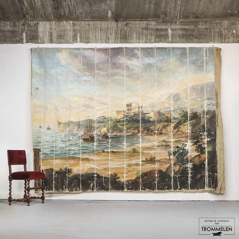 Monumentaal schilderij - Monaco Monumentaal schilderij - Monaco